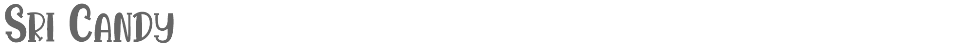 Sample characters Sri Candy Font